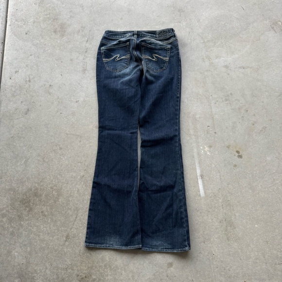 Y2K Flared Women’s Silver Jeans - Picture 4 of 4